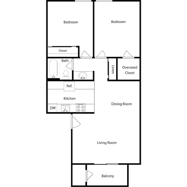 Unit 2061 2061 floor plan